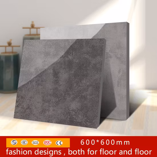 Cement Glazed Porcelain Floor Tiles for Living Room