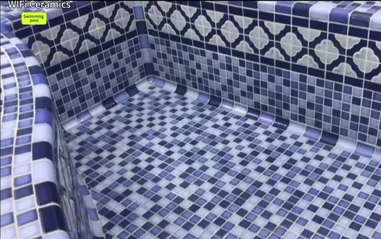 Sechseckige glänzende oder matte Keramik-Küchenrückwand-Porzellan-Mosaikfliese im nordischen Stil